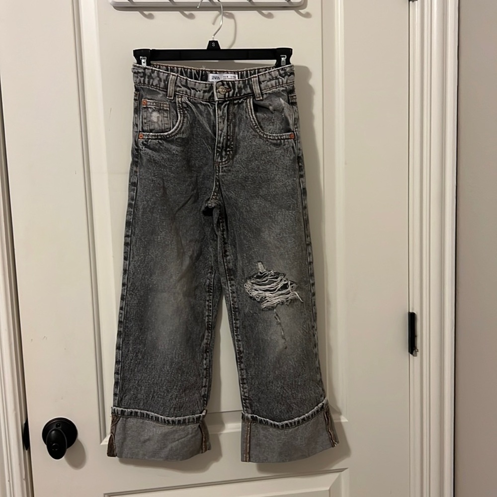 Zara wide leg jeans